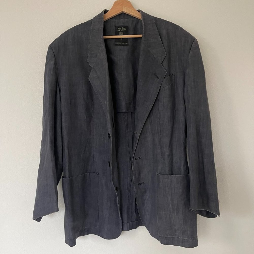 JEAN PAUL GAULTIER Homme Linen Blazer